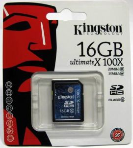 Kingston SDHC 16GB class10 ― Магазин электроники - AeroGPS